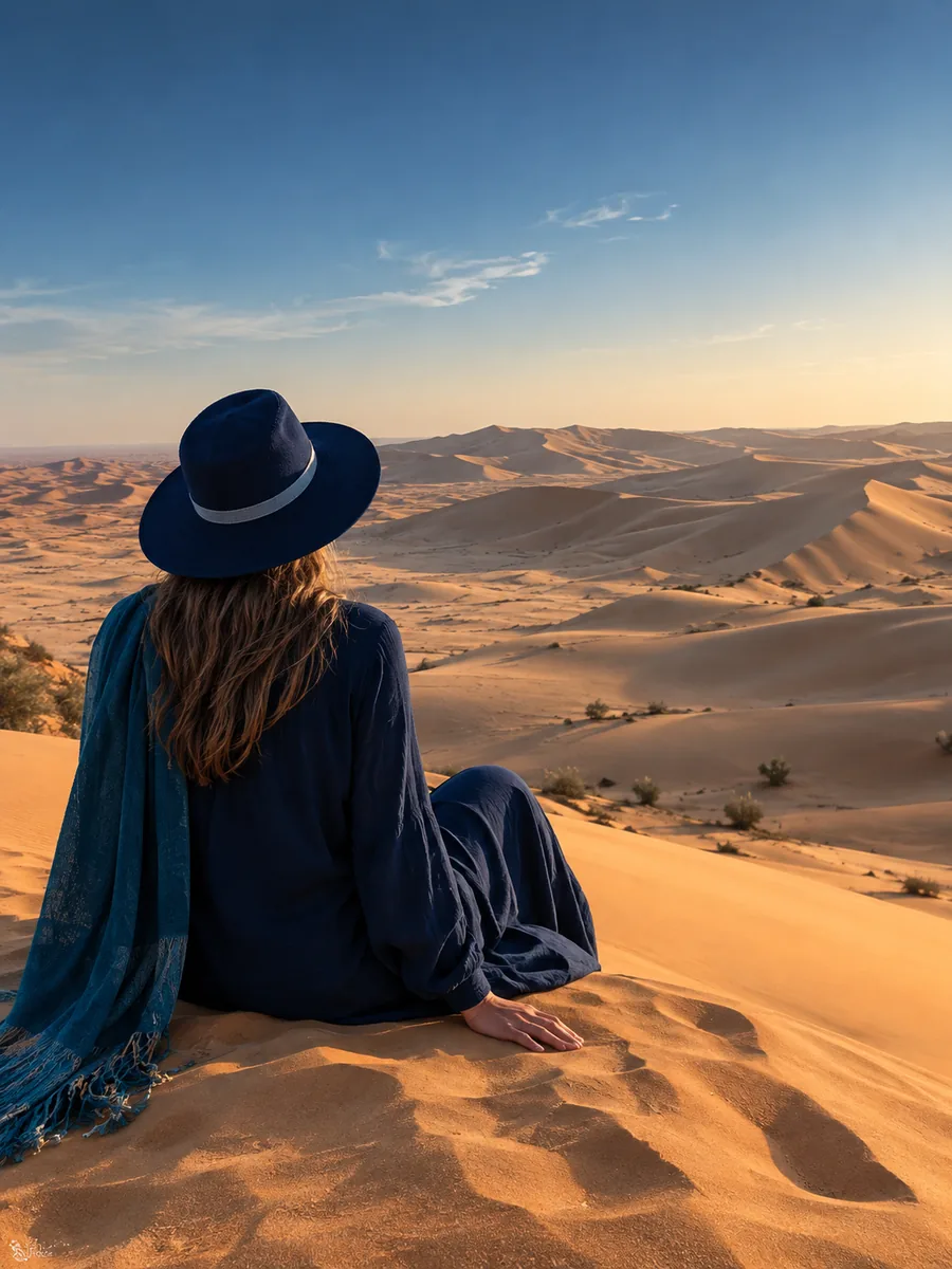 Vistas en el desierto de Wahiba